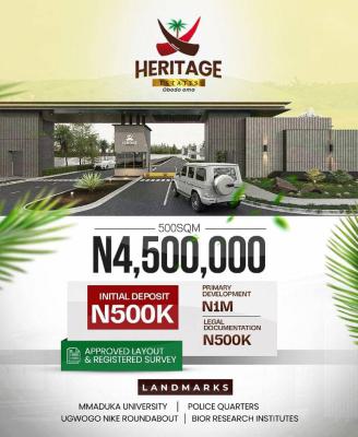 Plots of Land, Enugu, Enugu, Residential Land for Sale