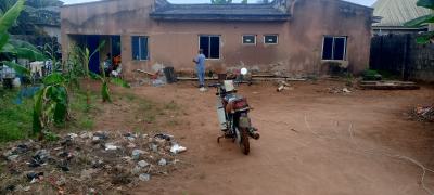 Two Units of 2 Bedroom Flats Bungalow on Full Plot, Agbara-igbesa, Lagos, Block of Flats for Sale