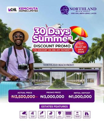 Waterfront Properties with Instant Allocation, Northland Located 1hour Drive From Dangote Refinery and Jetty, Ode Omi, Ibeju Lekki, Lagos, Residential Land for Sale