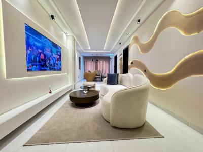 Brand New Luxury 2 Bedroom Apartment with Ps5, Ikate, Lekki, Lagos, House Short Let
