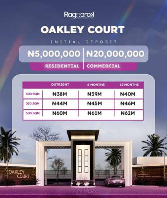 Oakley Court -- Premium Residential & Commercial Plots in Eleko, Ibeju-, Eleko / Idera Scheme, Ibeju Lekki, Lagos, Mixed-use Land for Sale