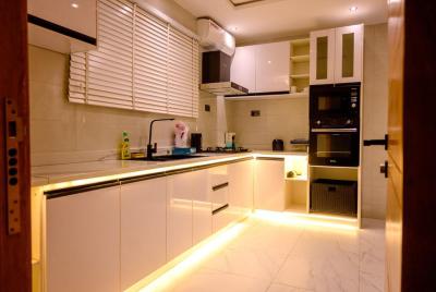 Luxurious 3 Bedroom Duplex with Inbuit Cinema Room Available, Opebi, Ikeja, Lagos, House Short Let