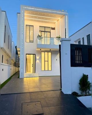 Contemporary 5 Bedroom Fully Detached Home with Swimming Pool, Vgc, Lekki, Lagos, Detached Duplex for Sale