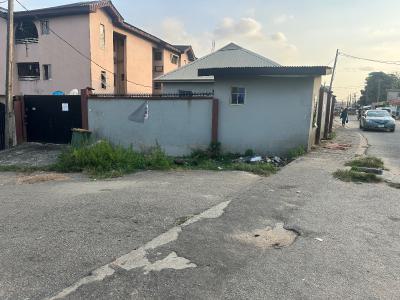 Corner Piece Detached Bungalow of 2-bedroom Flat, Oke-ira., Ogba, Ikeja, Lagos, Detached Bungalow for Sale