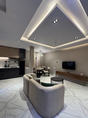 Beautifully Designed 1 Bedroom Apartment for Airbnb, Executive One Bedroom Apartment with Functional Amenities, Adelabu, Surulere, Lagos, Mini Flat (room and Parlour) Short Let