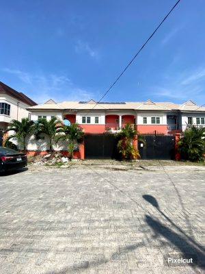 Lovely 3 Bedroom Terrace Duplex with a Room Bq in a Secure Estate, Ikota, Lekki, Lagos, Terraced Duplex for Rent