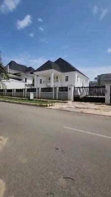 Prime 6-bedroom Fully Detached Duplex with Bq, Prestigious Guzape (diplomatic Zone), Just Minutes After Commonwealth, Guzape District, Abuja, Detached Duplex for Sale