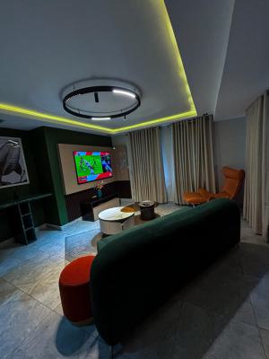 Lovely Furnished 1bedroom Flat Upstairs, Off Admiralty Way, Lekki Phase 1, Lekki, Lagos, Mini Flat (room and Parlour) for Rent