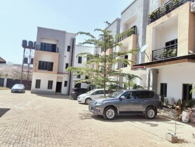 Clean 4 Bedroom Terrace Duplex with Bq, Tarred Rd, By Coza, Guzape District, Abuja, Terraced Duplex for Rent