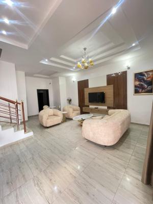 Luxury Furnished 4bedroom Terrace House, Orchid Road Before The Roundabout, Lekki, Lagos, Terraced Duplex for Rent