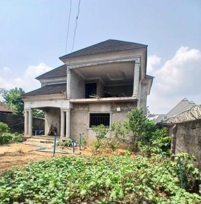 Uncompleted 5 Bedroom Duplex, Off Nta Road, Ozuoba, Port Harcourt, Rivers, Detached Duplex for Sale