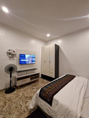 1 Luxury Studio Bedroom Apartment with One Bathroom, Mabushi, Abuja, Self Contain (single Rooms) Short Let