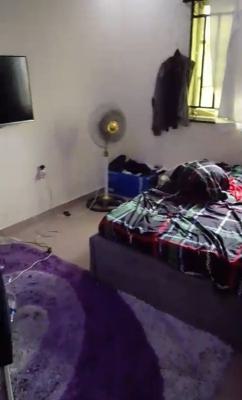 Furnished Bedroom Inside a 2 Bedroom Apartment, Greenland Estate, Ogombo, Ajah, Lagos, Self Contain (single Rooms) for Rent