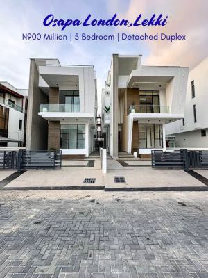 Ravishing 5 Bedroom Fully Detached Duplex with Cinema, Swimming Pool, Osapa, Lekki, Lagos, Detached Duplex for Sale
