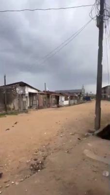 Full Plot of Dry Land with Demolishable Building on It, Off Fadiya Street, Ketu, Lagos, Mixed-use Land for Sale