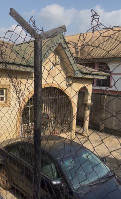 a Bungalow Sitting on Half Plot of Land in a Well Secured Estate, Arepo, Berger, Arepo, Ogun, Detached Bungalow for Sale