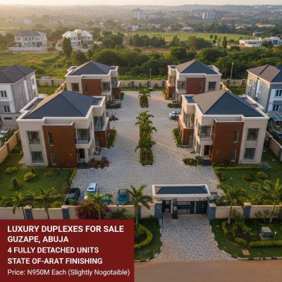 4 Unit of Luxury Fully Detached Duplexes, Guzape District, Abuja, Commercial Property for Sale