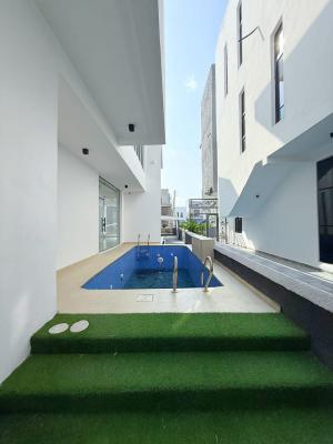 Gracefully Carved 5 Bed Luxury Smart Home with Swimming Pool and Bq, Lekki County, Lekki, Lagos, House for Sale