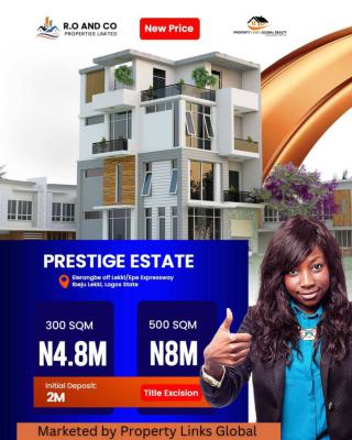 Lagos State Approved Land in Lekki Epe, Excision in Elerangbe Close to International Airport&atlantic Universi, Ibeju Lekki, Lagos, Mixed-use Land for Sale