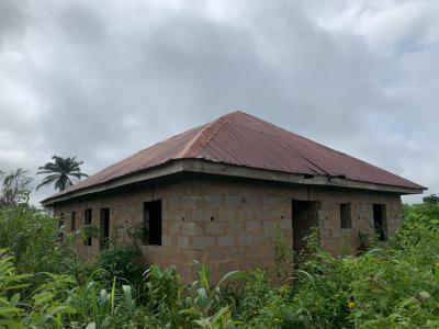 Affordable Full Plot with 3-room Detached Bungalow in Ishiun-oshoba, Ishiun-osoba Town, Mowe Ofada, Ogun, Detached Bungalow for Sale