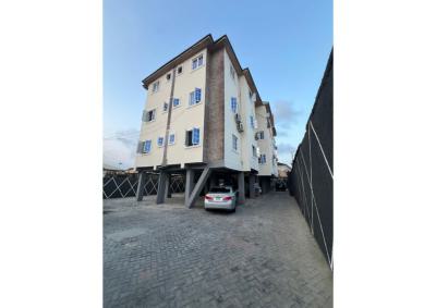 Ample Size 2 Bedroom Apartment in a Secure Estate, Igbo Efon, Lekki, Lagos, Flat / Apartment for Sale