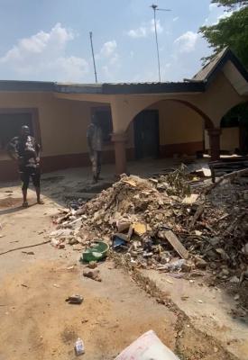 Massive 3 Bedroom Bungalow Suitable for Airbnb/offices/ Residential,, By Ministers Qauters , Tarred Road, Life Camp, Abuja, Detached Bungalow for Rent