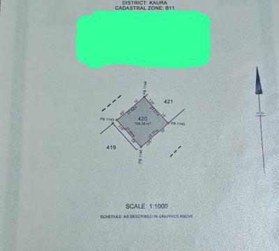 Premium Residential Plot with Cofo in Kaura District Abuja, a Stone Throw From Prince & Princess Estate, Kaura, Abuja, Residential Land for Sale
