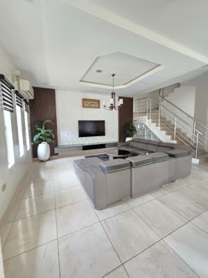 Semi-furnished 5 Bedroom Fully-detached Duplex with Bq, Conservative Road, Lekki, Lagos, Detached Duplex for Rent