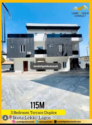 3 Bedroom Terrace Duplex, Ikota, Lekki, Lagos, Semi-detached Duplex for Sale