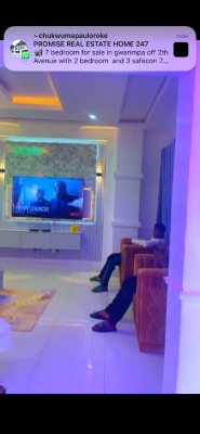 a Standard Well Furnished 4 Bedroom Bungalow, Efab Queen Estate Gwarinpa Extension, Gwarinpa, Abuja, Detached Bungalow for Rent