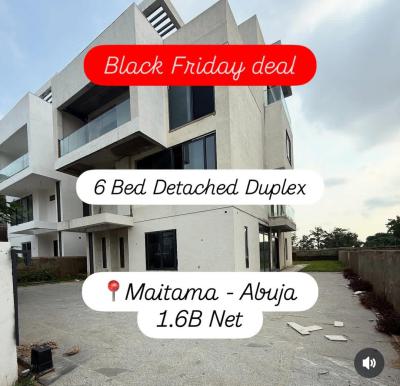 Luxury Villa, Maitama District, Abuja, Detached Duplex for Sale