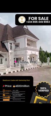 5 Bedroom Castle with Gazebo and Swimming Pool, Port Harcourt, Rivers, Detached Duplex for Sale