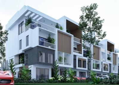 Luxury 5 Bedroom Terrace Duplex Bq Off Plan, Osborne, Ikoyi, Lagos, Detached Duplex for Sale