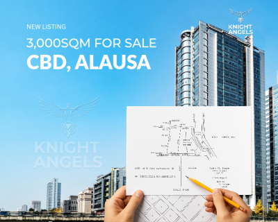 Prime 3,000 Sqm Commercial Land (gated and Fenced), Cbd, Alausa, Ikeja, Lagos, Commercial Land for Sale