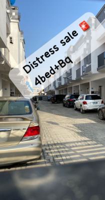 Distress 4 Bedroom Terrace Duplex, Bq Real Value Your Money Can Buy, Ikota, Lekki, Lagos, Terraced Duplex for Sale