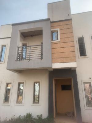 Exquisite 4 Bedroom Semi Finished Terrace in an Estate, Close to Nizamiye Hospital, Idu Industrial, Abuja, Terraced Duplex for Sale