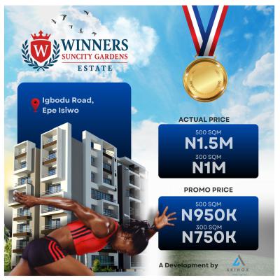 Affordable Land in a Prime Location Both for Commercial Purpose, Winners Suncity Gardens Located Along Igbodu Road, Epe Isiwo, Ijebu East, Ogun, Commercial Land for Sale
