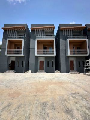 Brand New 4-bedroom Terrace Duplex with 2 Family Lounges & Bq, Jabi, Abuja, Terraced Duplex for Sale