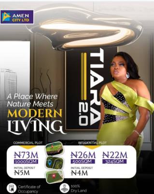 Ostentatious Legacy, Tiara 2.0( By Amen Estate), Ibeju, Lagos, Residential Land for Sale