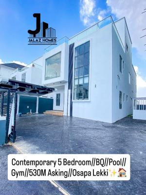 Contemporary 5 Bedroom Detached Duplex, Osapa, Lekki, Lagos, House for Sale