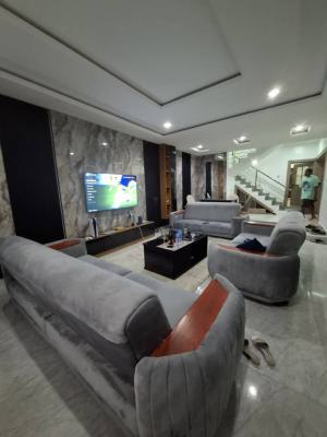 Furnished 4 Bedroom Terace Duplex with Guest Chalet, Asokoro District, Abuja, Terraced Duplex for Rent