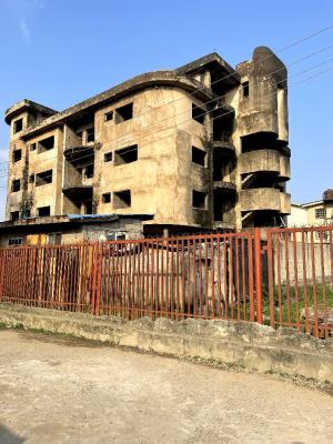 an Uncompleted Well Built Solid 3story Building Property with Penthous, Surulere, Lagos, Block of Flats for Sale