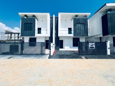 Well Built 4 Bedroom Luxury Duplex in an Estate, Ajah, Lagos, Semi-detached Duplex for Sale