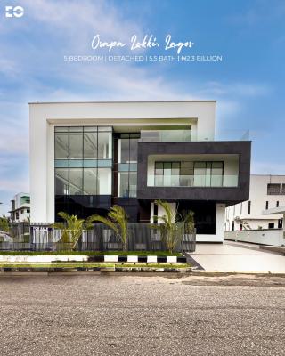 Ultra-modern 5-bedroom Luxury Mansion with Swimming Pool, Cinema, Gym, Osapa, Lekki Axis., Osapa, Lekki, Lagos, Detached Duplex for Sale