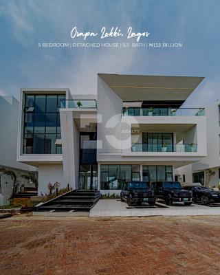 Luxury Newly Built 5-bedroom Detached House with Elevator, Pool, Cinema, Bq, Arcadia Grove Estate, Osapa, Lekki, Lagos, Detached Duplex for Sale