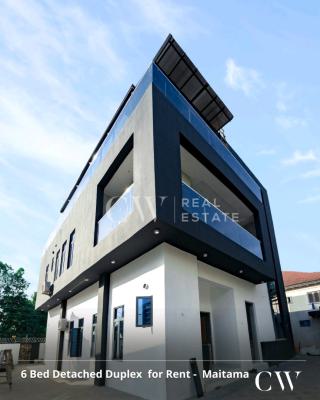 6 Bedroom Detached Duplex + Bq in Abuja   Maitama   Listing Pri, Maitama District, Abuja, House for Rent