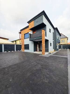 Brand New 4 Bedroom Detached House with a Bq, Gra Phase 2, Magodo, Lagos, Detached Duplex for Sale