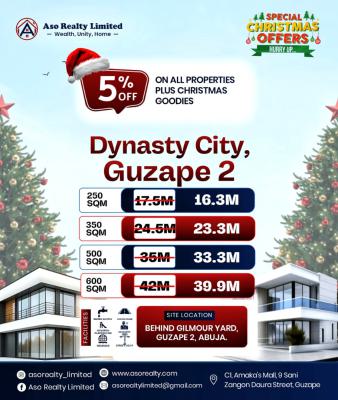 Dyansty City Guzape 2, Guzape 2, Guzape District, Abuja, Residential Land for Sale