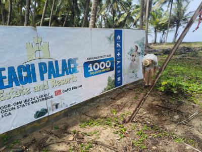 Beachfront Land with C of O, Lagos Ogun State Waterside, Ibeju, Lagos, Mixed-use Land for Sale