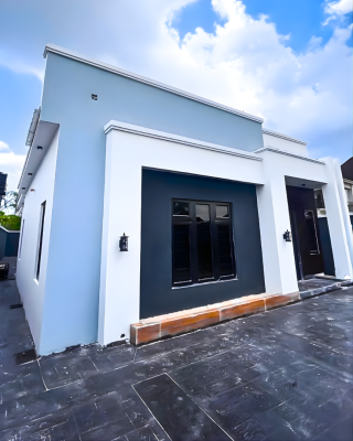 Tear Rubber Contemporary 4 Bedroom Bungalow in an Estate, Omachi Estate, Rumuodomaya, Port Harcourt, Rivers, Detached Duplex for Sale